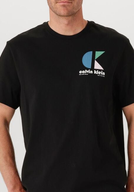 CALVIN KLEIN T-shirt SS 20S CK BHS LG GRP en noir - large