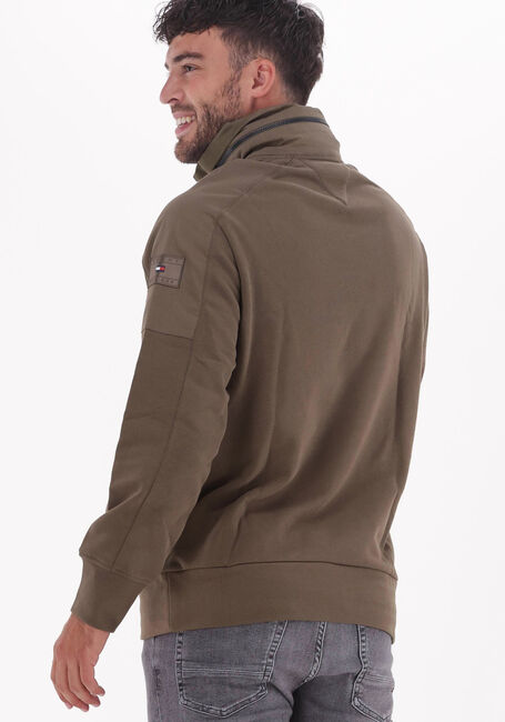 TOMMY HILFIGER Chandail COTTON TOUCH MIX MEDIA en vert - large