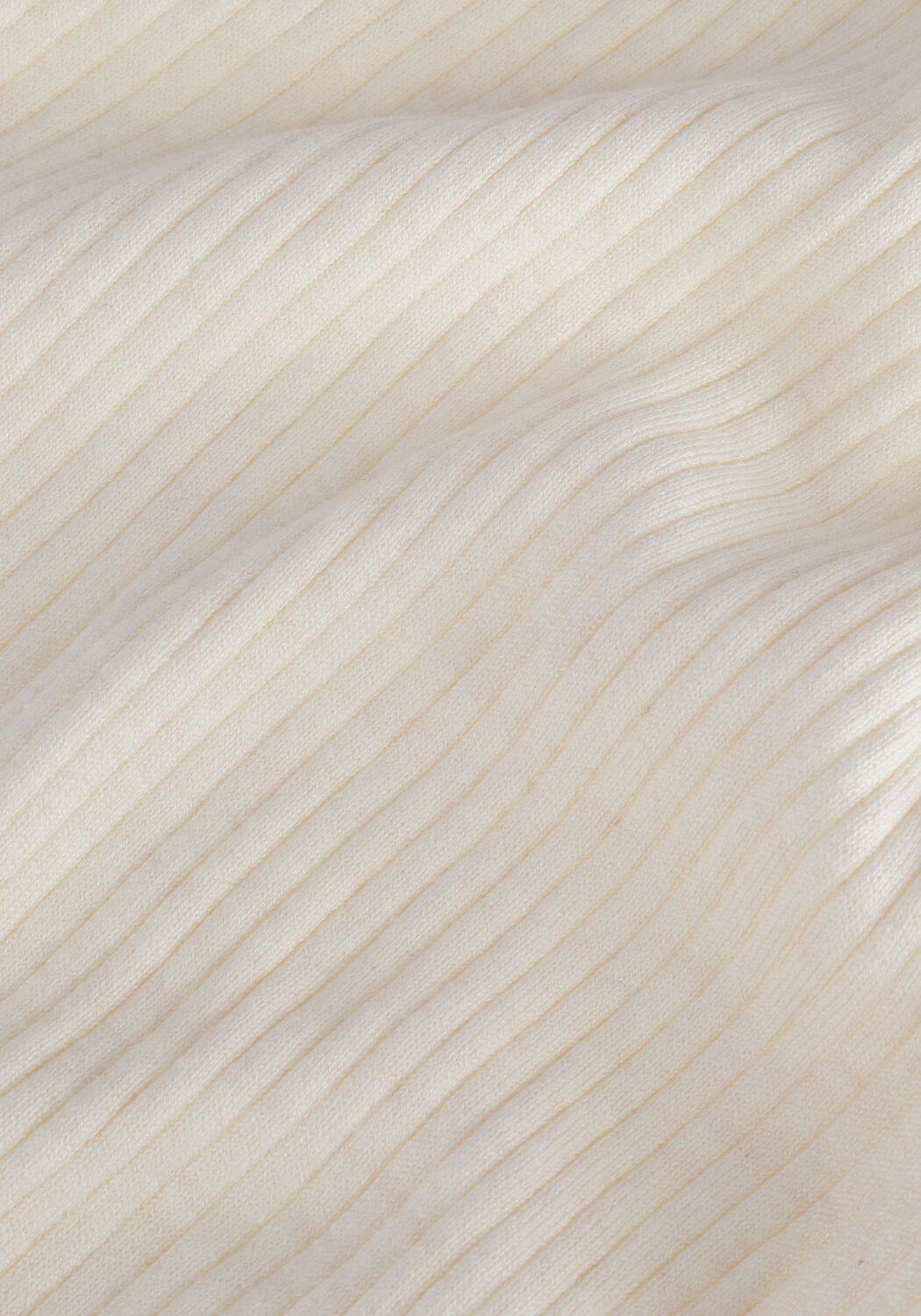 SELECTED WOMEN Pull LYDIA NEW RIB LS KNIT O-NECK B Cr&egrave;me - large