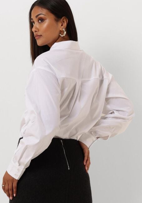 Witte OBJECT  OBJTUTTA LO L/S SHIRT - large
