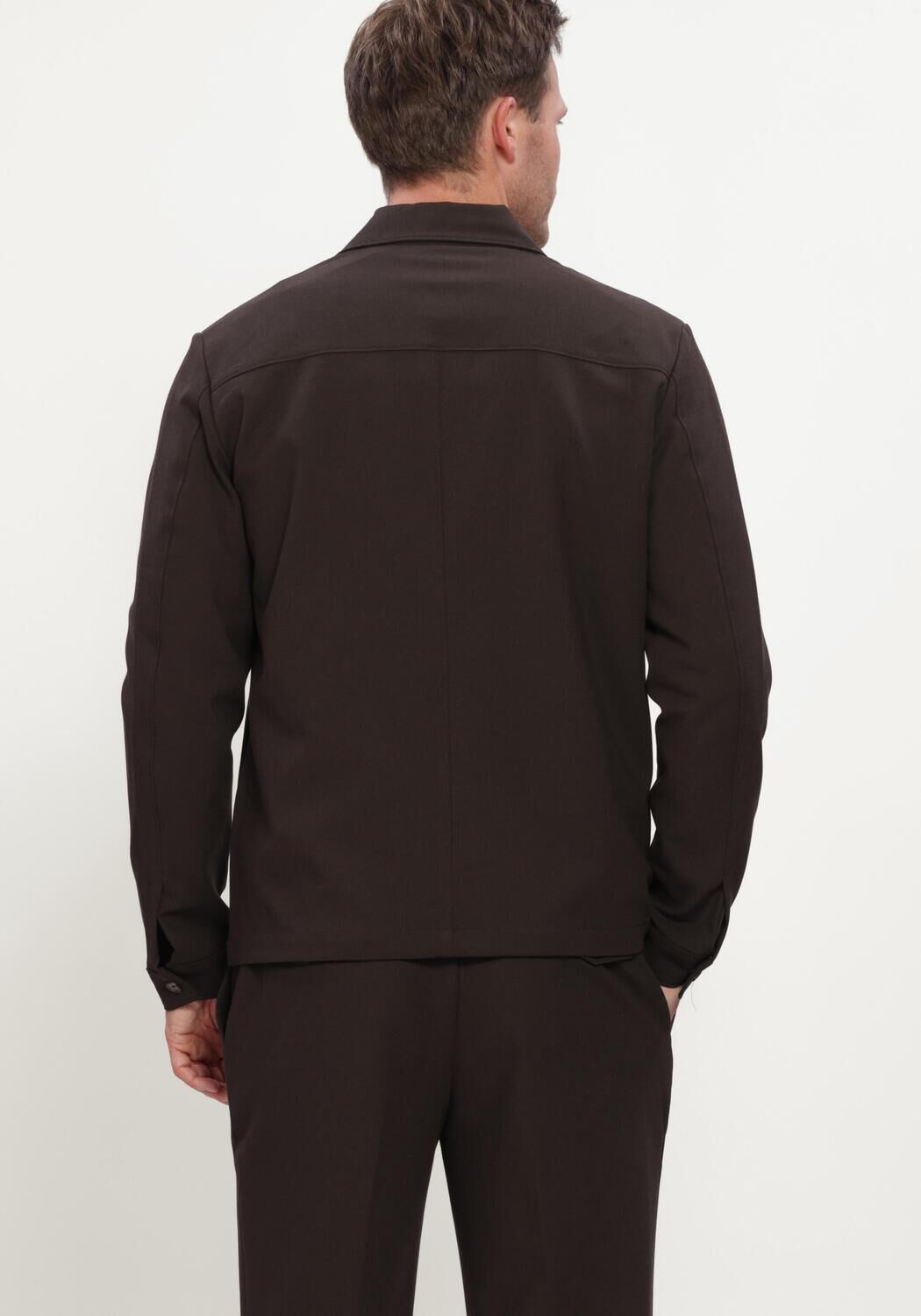 STEFANO LAURAN SL-CALVIN Surchemises en marron - large