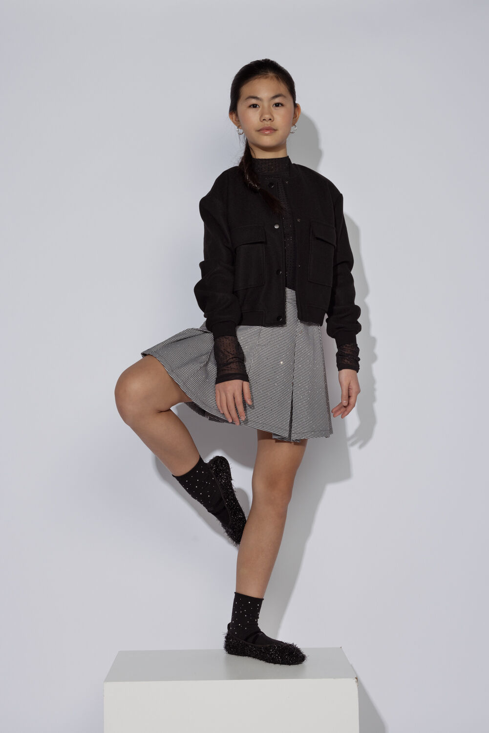 Zwarte AI&KO Minirok JULEE PES 567 G - large