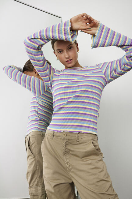 Blauwe HOUND Tops & T-shirts STRIPE TOP - large