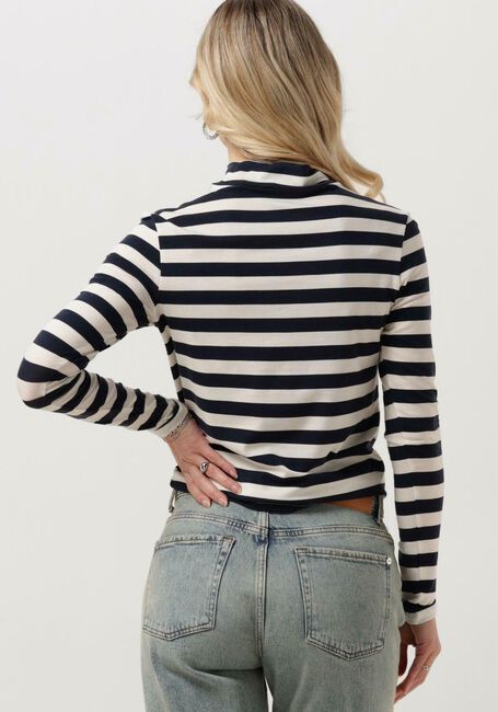 Donkerblauwe SCOTCH & SODA Tops & T-shirts ALL OVER PRINTED LONG SLEEVED T-SHIRT - large