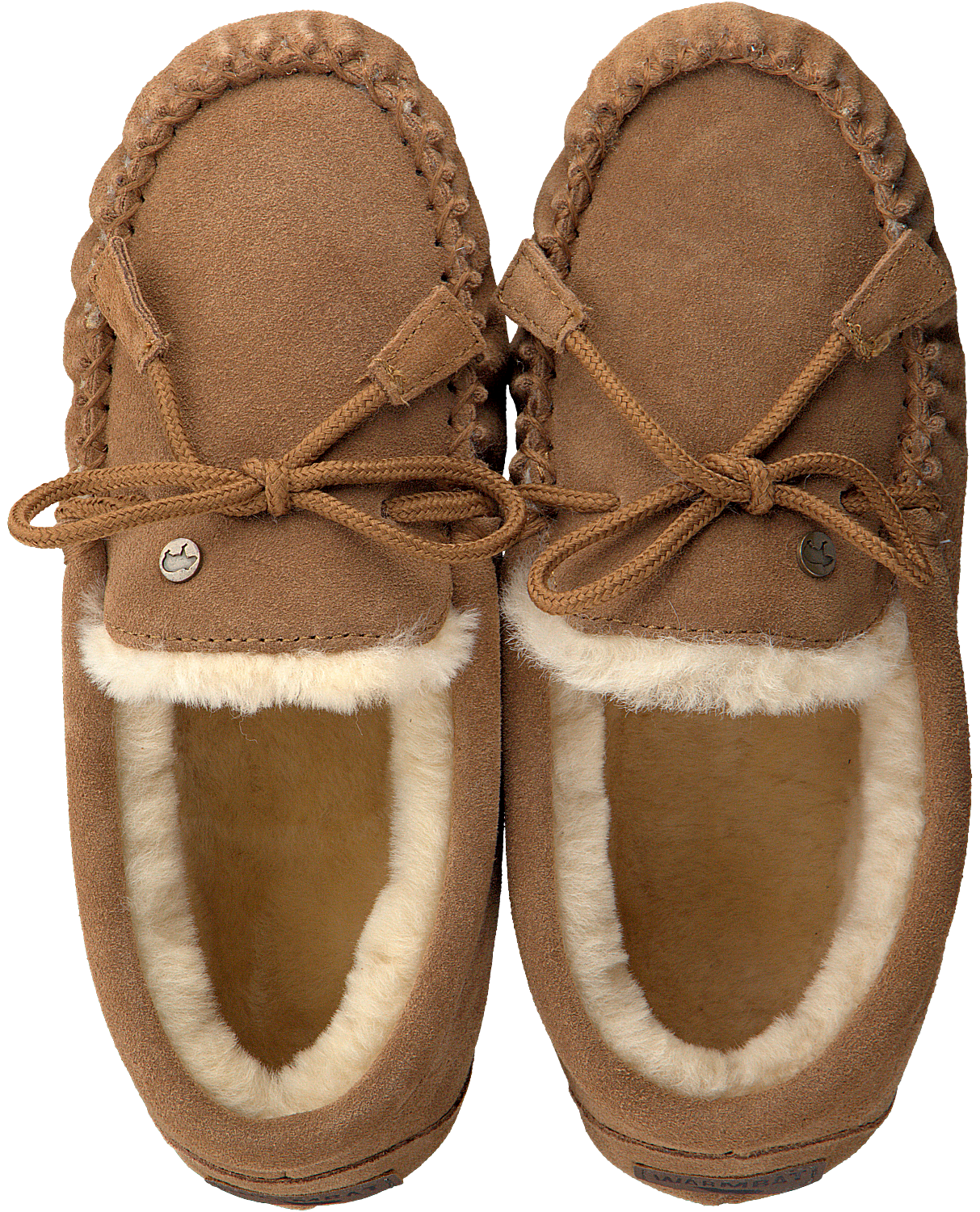 WARMBAT Chaussons FJORDA WOMEN SUEDE en cognac | Omoda