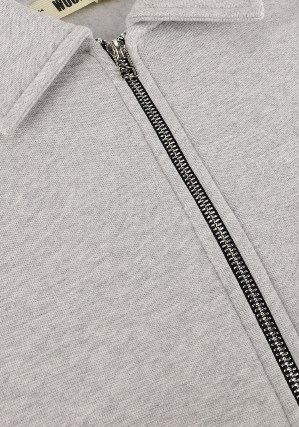 Lichtgrijze WOODBIRD Vest WBTOM FULL ZIP POLO - large