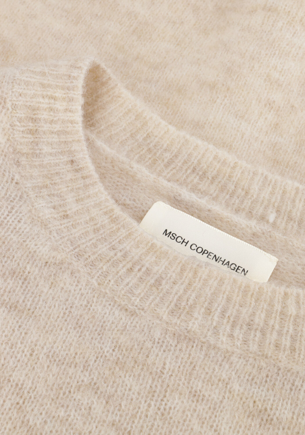 MSCH COPENHAGEN Pull MSCHFESTINA HOPE PULLOVER en beige - large