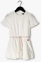 NONO Mini robe MIRABEL EMBROIDERED DRESS en blanc