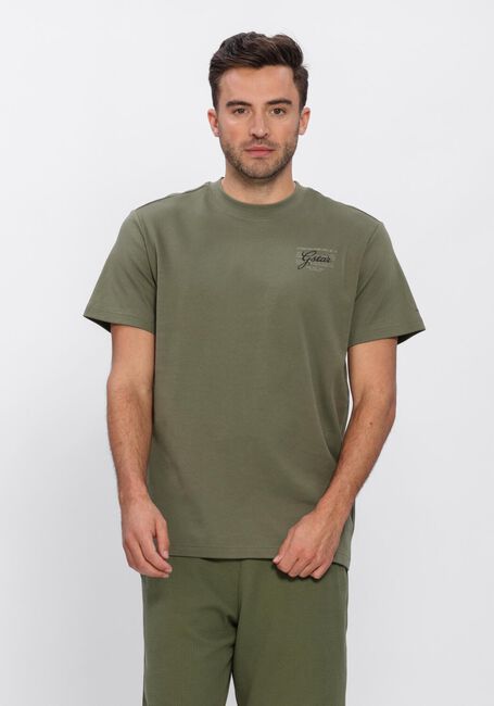 G-STAR RAW T-shirt SCRIPT GR R T en vert - large