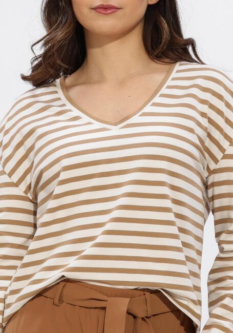 PENN & INK Haut LONGSLEEVE STRIPE en multicolore - large