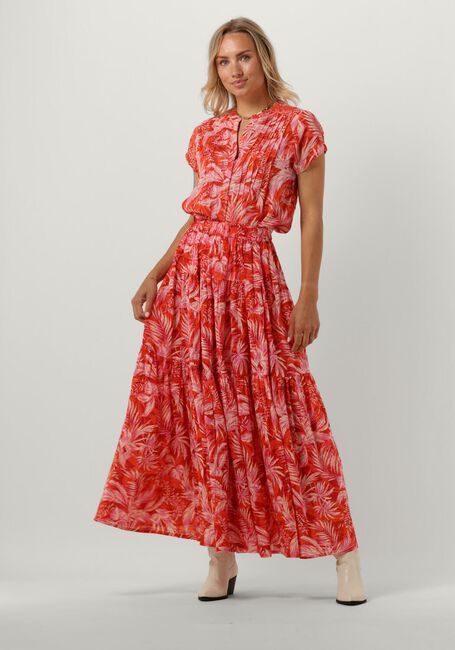 LOLLYS LAUNDRY Jupe maxi SUNSET SKIRT en rouge - large