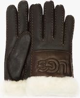 Zwarte UGG Handschoenen SHEEPSKIN LOGO GLOVE - medium