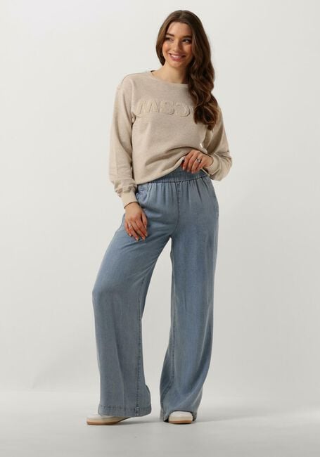 Blauwe MOSCOW Wijde broek 119-02-SAM Blauwe MOSCOW Wijde broek 119-02-SAM - large