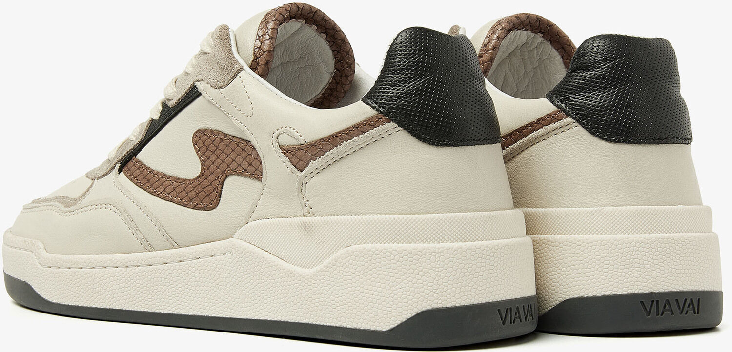 VIA VAI Baskets basses SAM LEVI en blanc - large