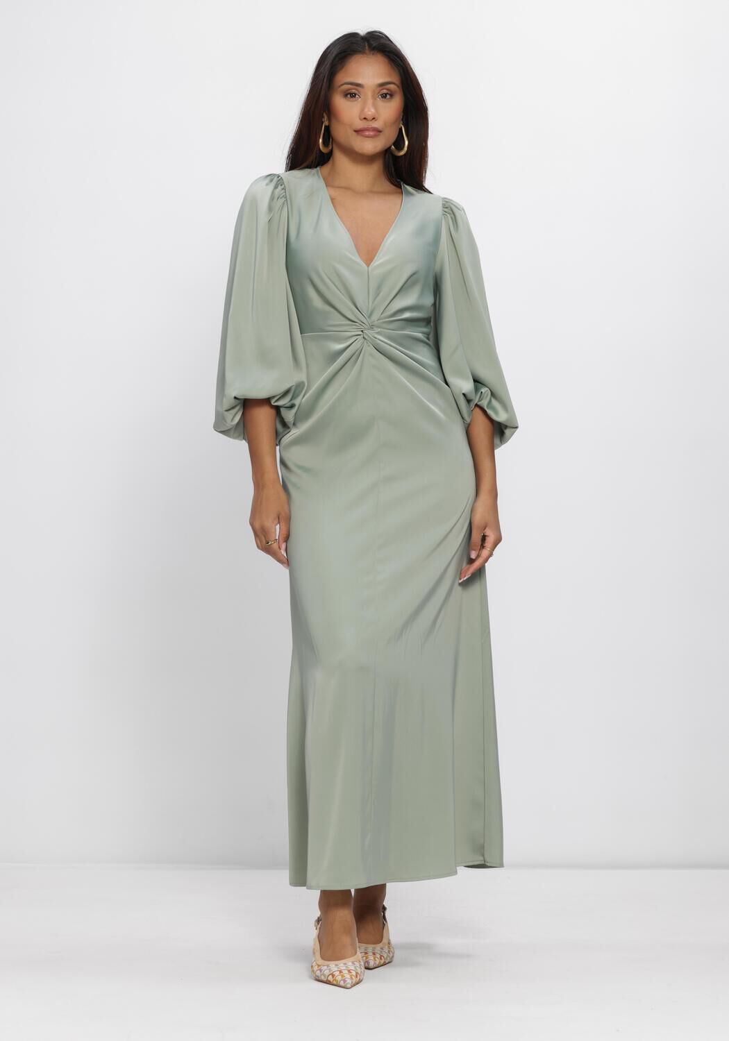 Y.A.S. YASTHEA LS LONG DRESS Robes en vert