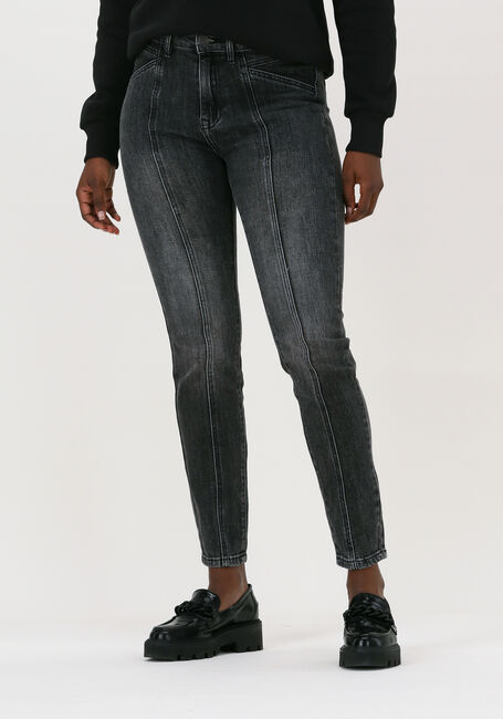 SUMMUM Slim fit jeans SLIM FIT JEANS BLACK HEAVY TWI en gris - large