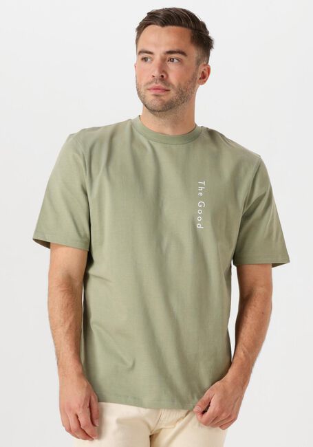 THE GOODPEOPLE T-shirt TEX en vert - large