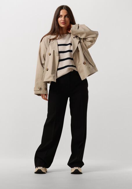 SELECTED FEMME Pantalon SLFRITA MW WIDE PANT FD en noir - large