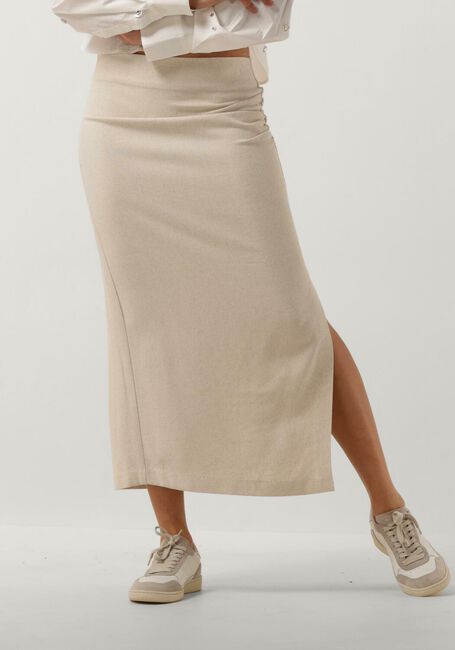 SECOND FEMALE Jupe midi ESTIVO SKIRT Crème - large
