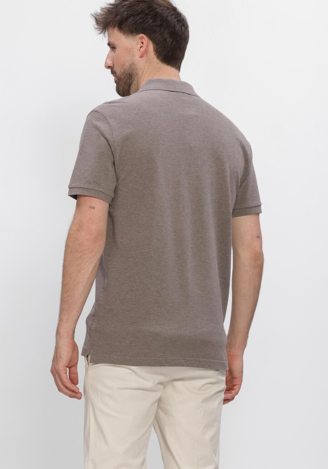 Bruine PROFUOMO Polo POLO SS BASIS PIQUE - large