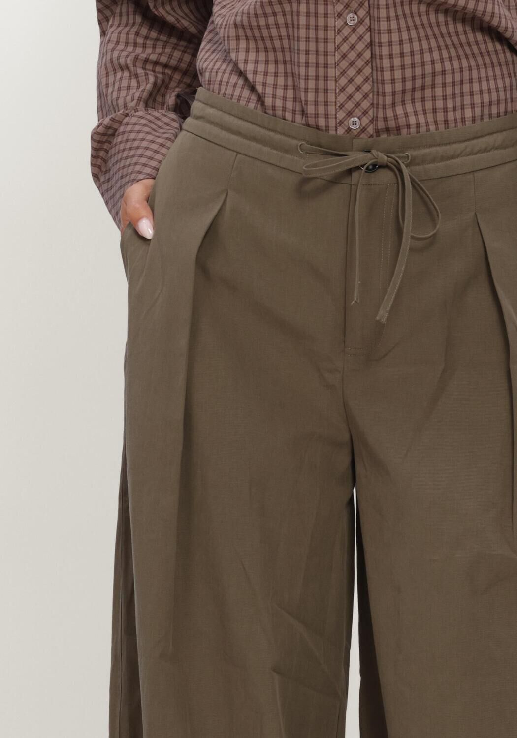 NOTRE-V Pantalon large NV-ISOTTE Olive - large