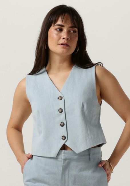 MY ESSENTIAL WARDROBE Gilet WINNIEMW 159 VEST Bleu clair - large