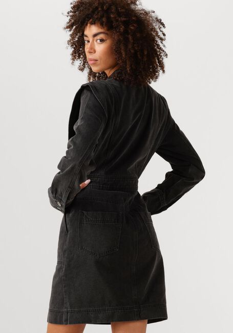 ROUGE EDIT Mini robe ROUMORA LS SHORT DENIM DRESS en noir - large