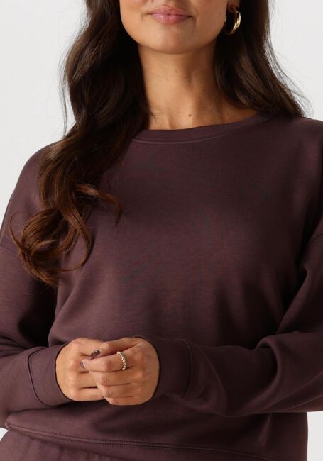 Paarse MSCH COPENHAGEN Sweater MSCHIMA Q SWEATSHIRT - large