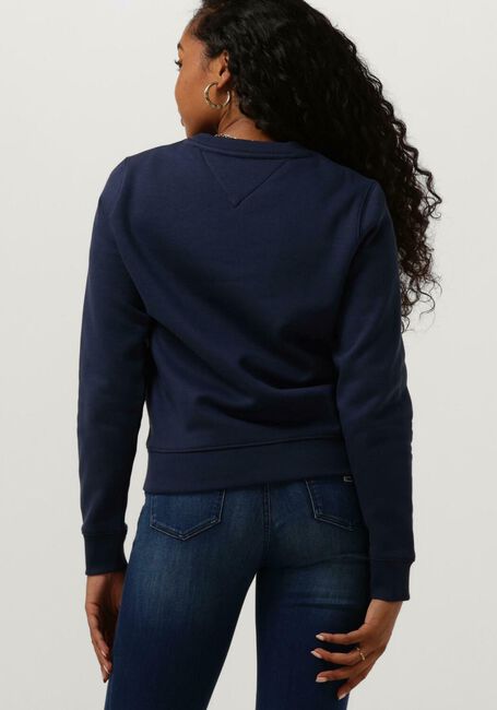 Blauwe TOMMY JEANS Sweater TJW REGULAR FLEECE C NECK - large