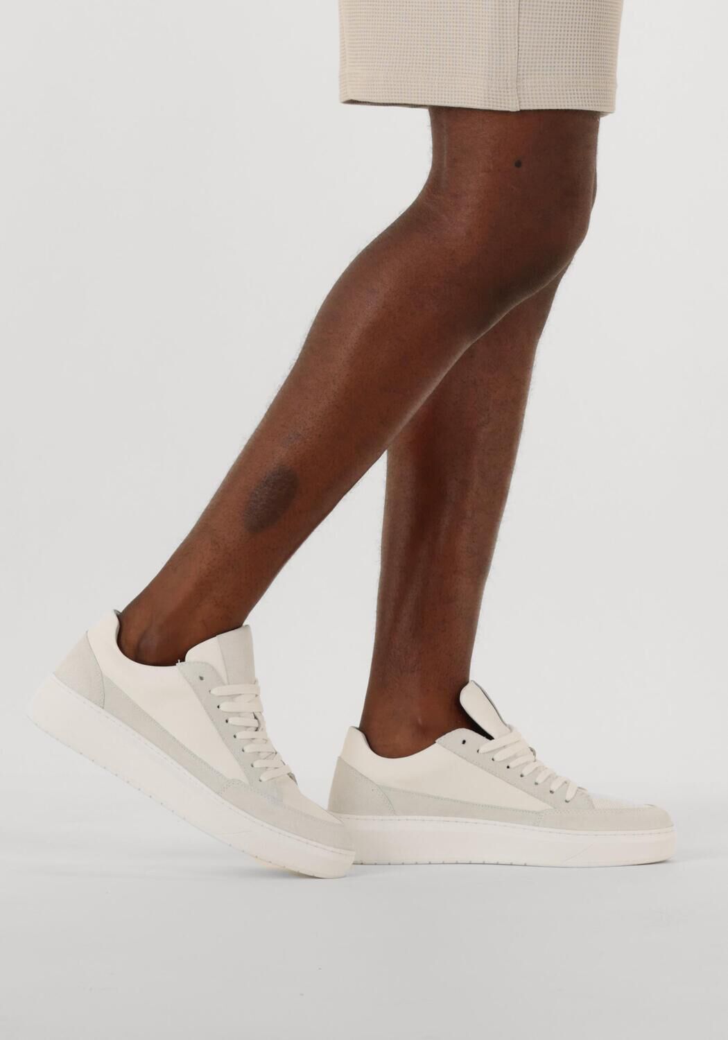 Witte CLAY Sneakers ENZO - large