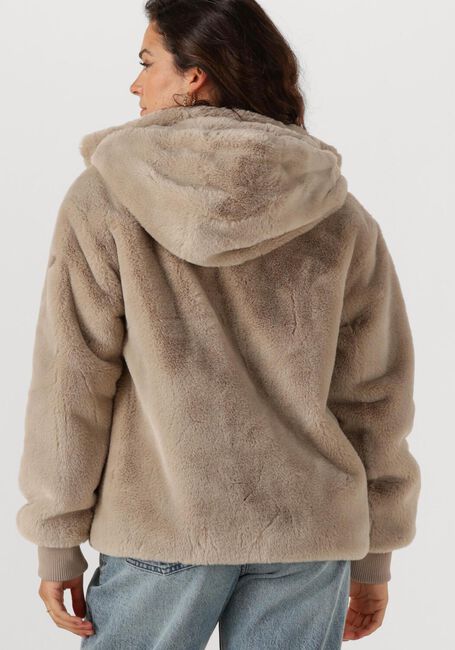 MOSCOW Manteau en fausse fourrure 08-08-EVELYN-3 en beige - large