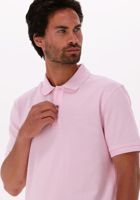 Lichtroze BOSS BLACK Polo PALLAS - large