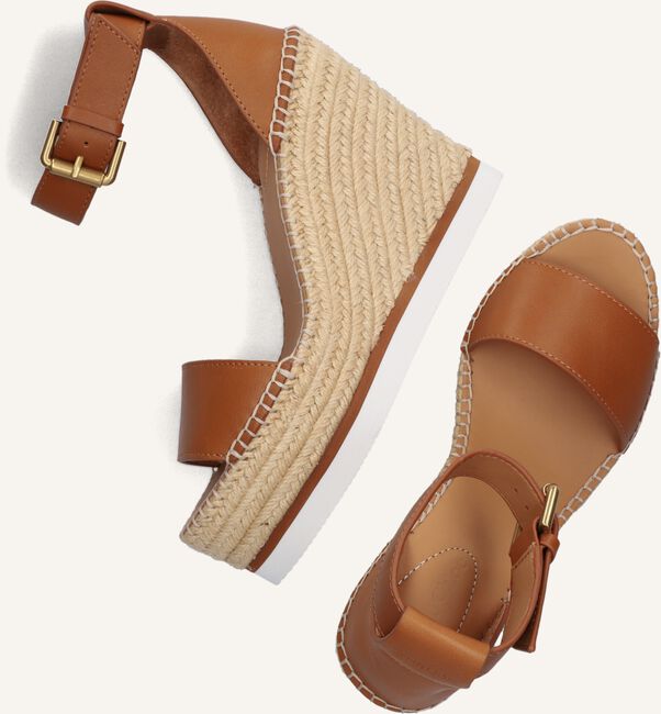 Cognac SEE BY CHLOÉ Sandalen GLYN HIGH Cognac SEE BY CHLOÉ Sandalen GLYN HIGH - large