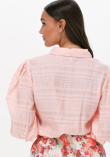 GUESS LAS RAV CRINCLE TOP Blouses en rose - large