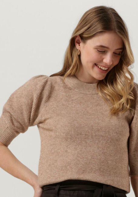 NEO NOIR Pull ABI STITCH BLOUSE en camel - large