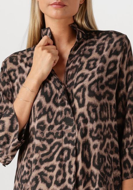 DEA KUDIBAL Mini robe KAMILLES en marron - large