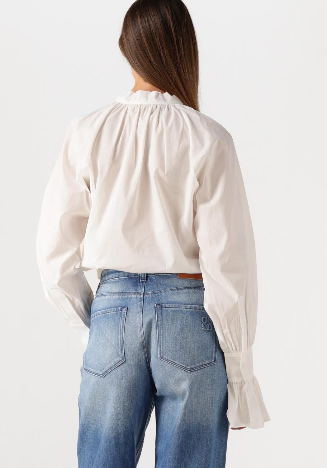 Witte VANESSA BRUNO  FATIMA BLOUSE - large