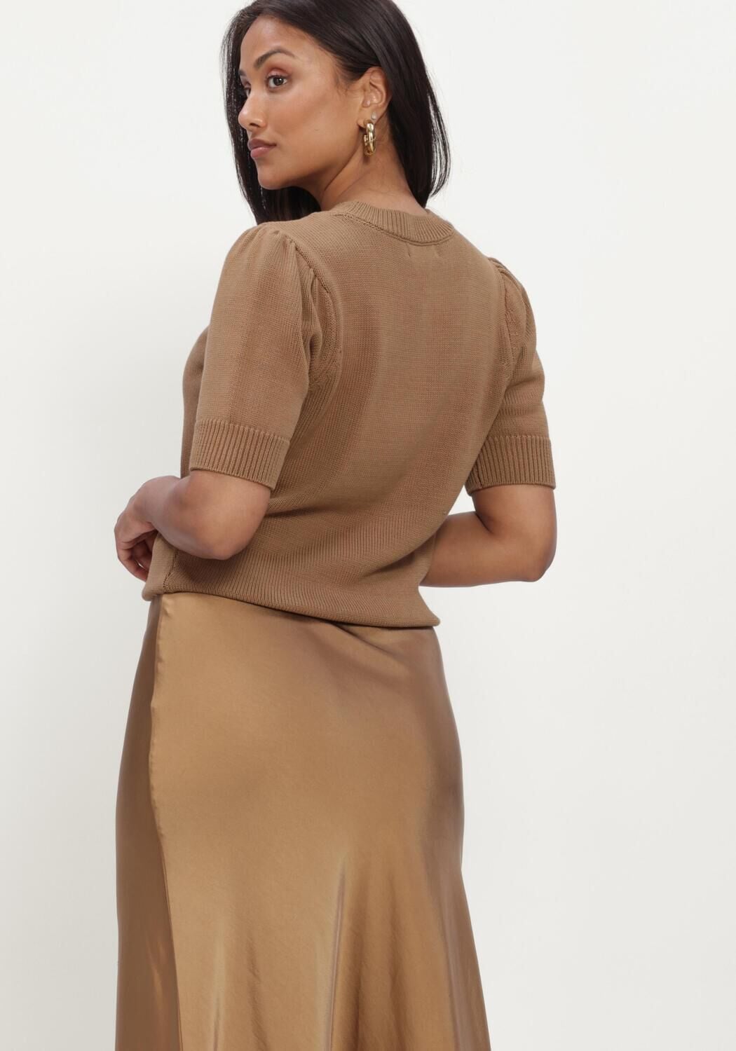 JOSH V Haut BRENT TOP en camel - large