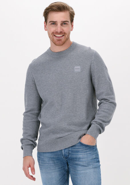 BOSS Pull KATOURAL en gris - large