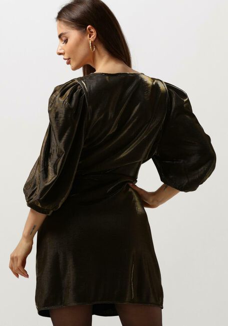 AAIKO Mini robe GISA PES 189 DRESS en or - large