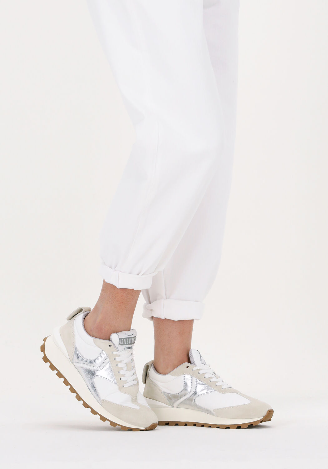 Witte VOILE BLANCHE Lage sneakers QWARK WOMAN | Omoda