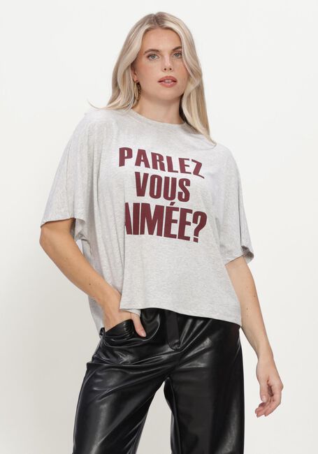 AIMEE THE LABEL ELARAW6 SHIRT Hauts & T-shirts en gris - large