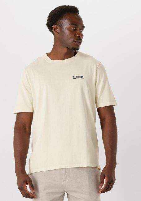 Gebroken wit ANERKJENDT T-shirt AKKIKI ENDURING SS TEE - large