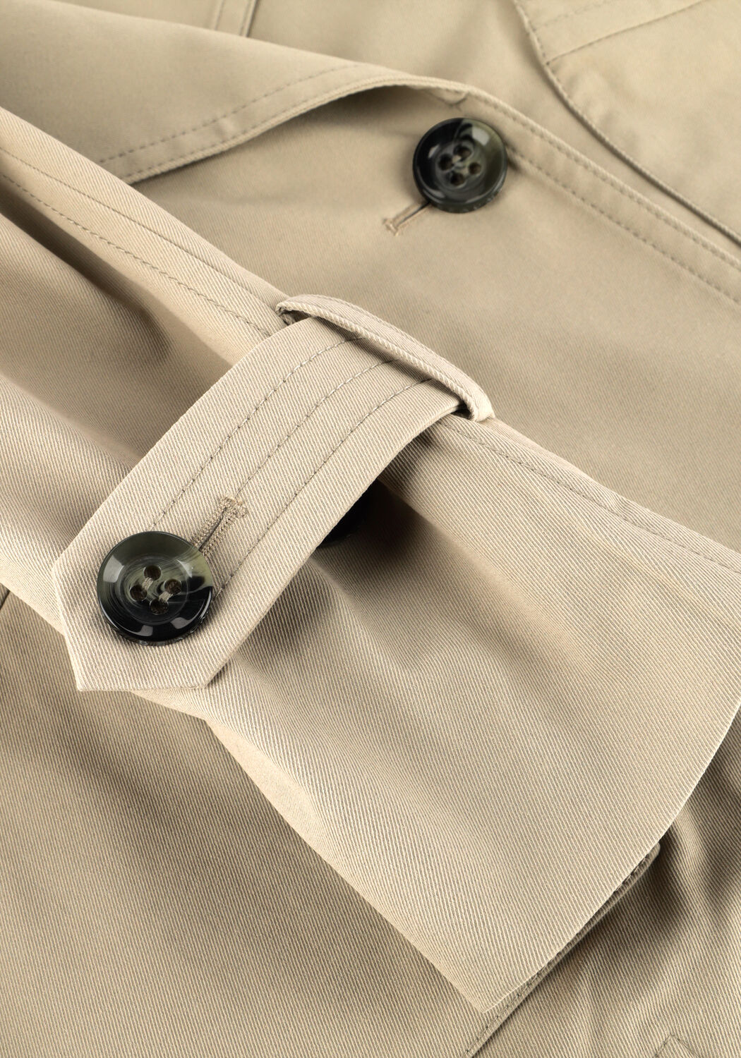 BEAUMONT Trenchcoats GRACY SHORT TRENCH en vert - large