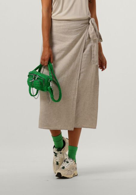 Zand MSCH COPENHAGEN Midirok MSCHGINIA WRAP SKIRT - large