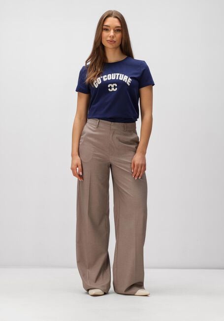 Donkerblauwe CO'COUTURE T-shirt COCOUTURE LOGO TEE - large