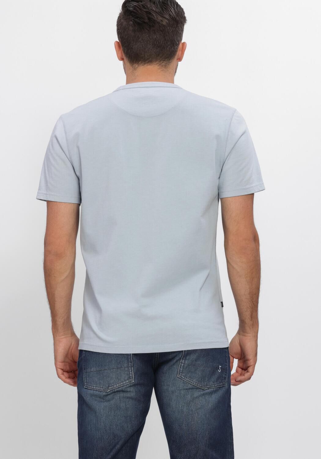 Lichtblauwe BUTCHER OF BLUE T-shirt ARMY CIRCLE TEE - large
