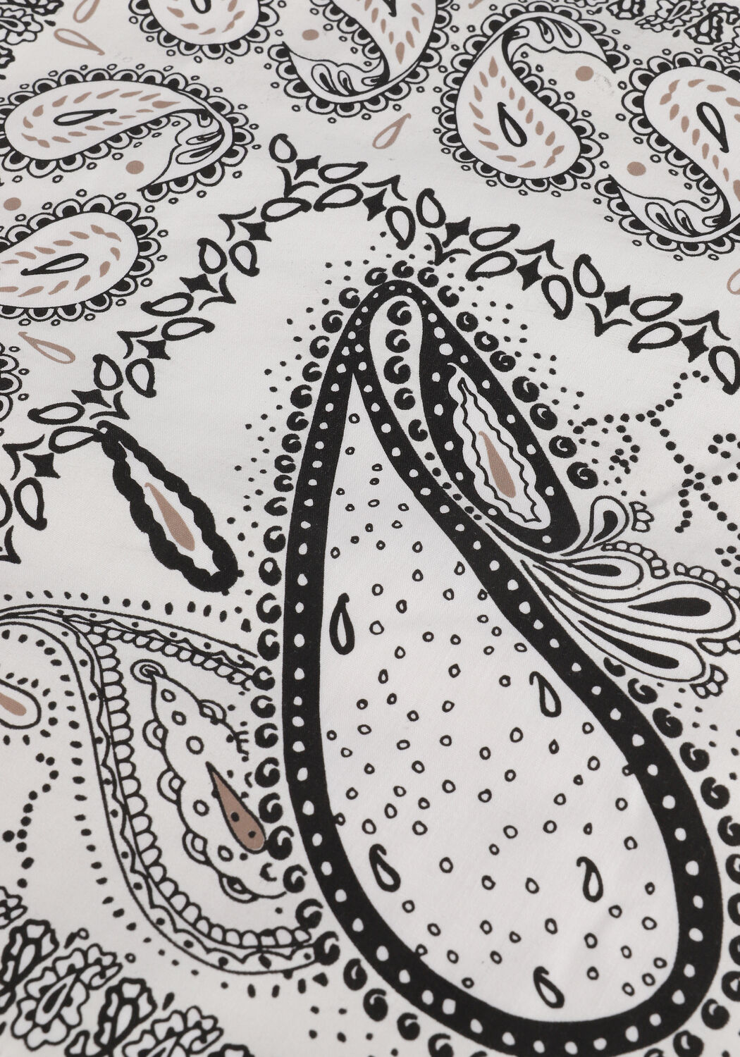 Beige JUST FEMALE Trui PAISLEY BADGE SWEAT - large