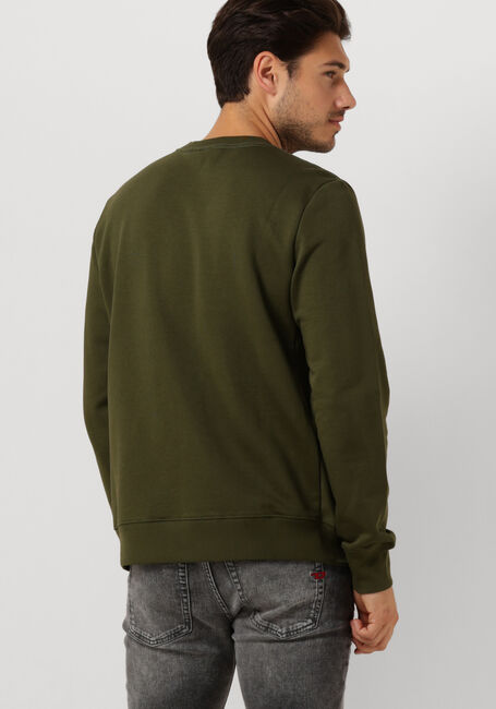 PS PAUL SMITH Chandail MENS REG FIT SWEATSHIRT ZEBRA Olive - large