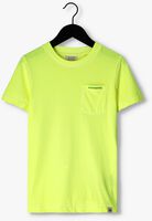 SCOTCH & SODA T-shirt SHORT SLEEVED CHEST POCKET T-SHIRT en jaune